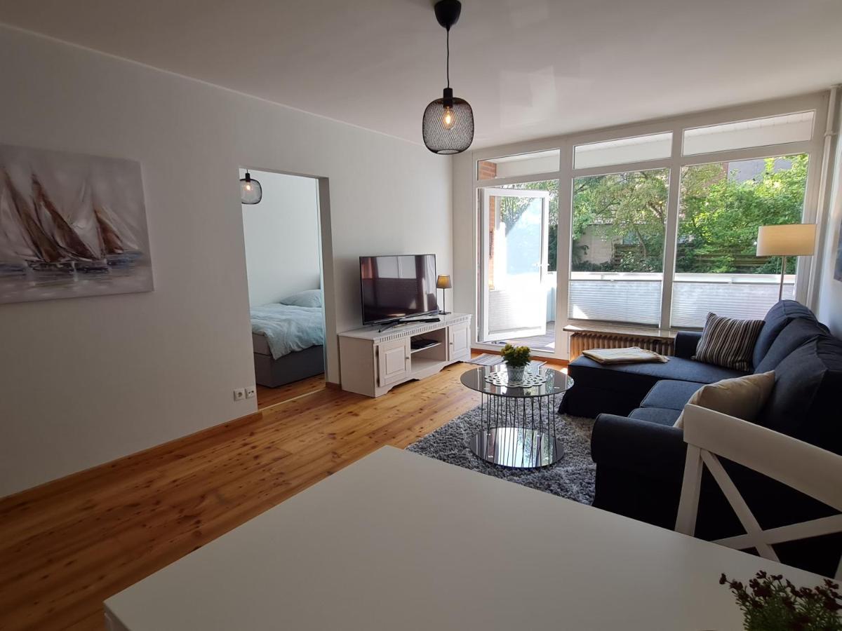 Wohnung Fleethoern - Zentral, Ruhig, Mit Parkplatz Und Balkon Kiel Eksteriør bilde